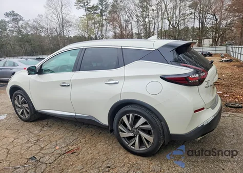 2020 Nissan Murano Sl из США, поврежденный, VIN 5N1AZ2CJ4LN164400